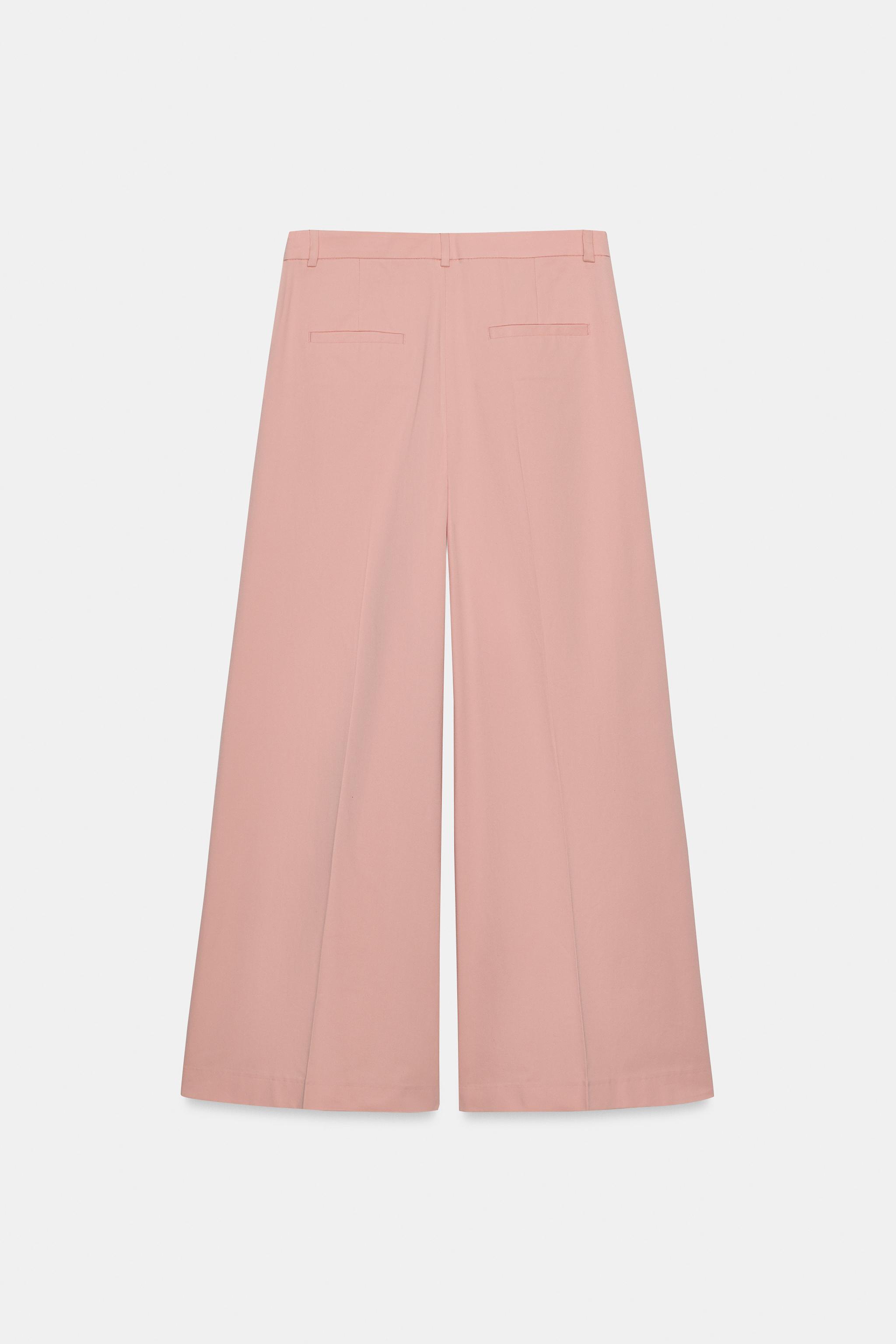 ZW COLLECTION PLEATED WIDE LEG PANTS